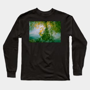 Nature Abstract In Autumn - Natchez Trace Long Sleeve T-Shirt